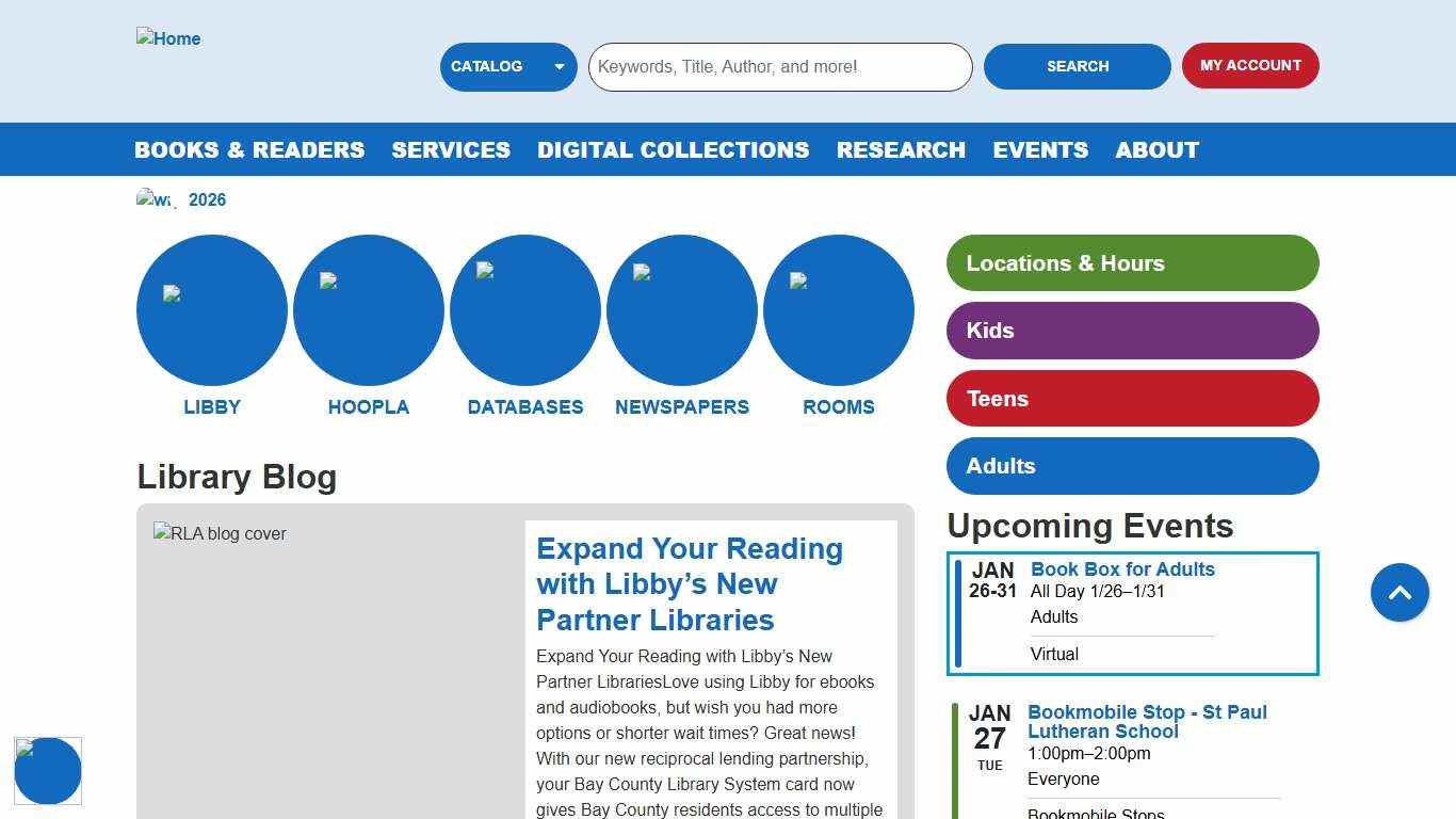 Home Bay County Library System